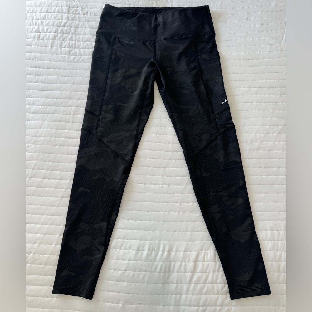 Virus Charcoal Athletic Leggings